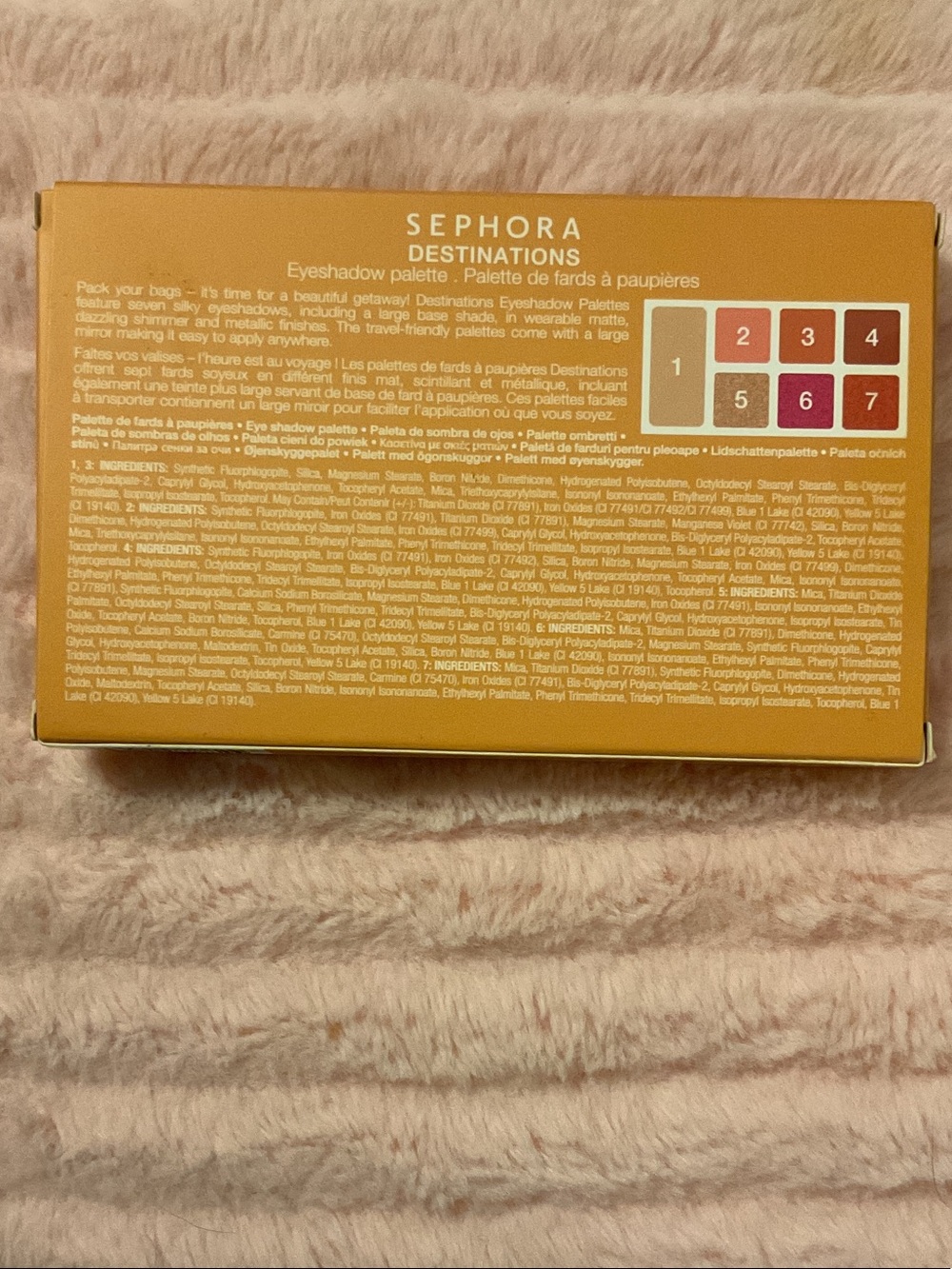 Sephora Destinations Eyeshadow Palette - Picture 2 of 5